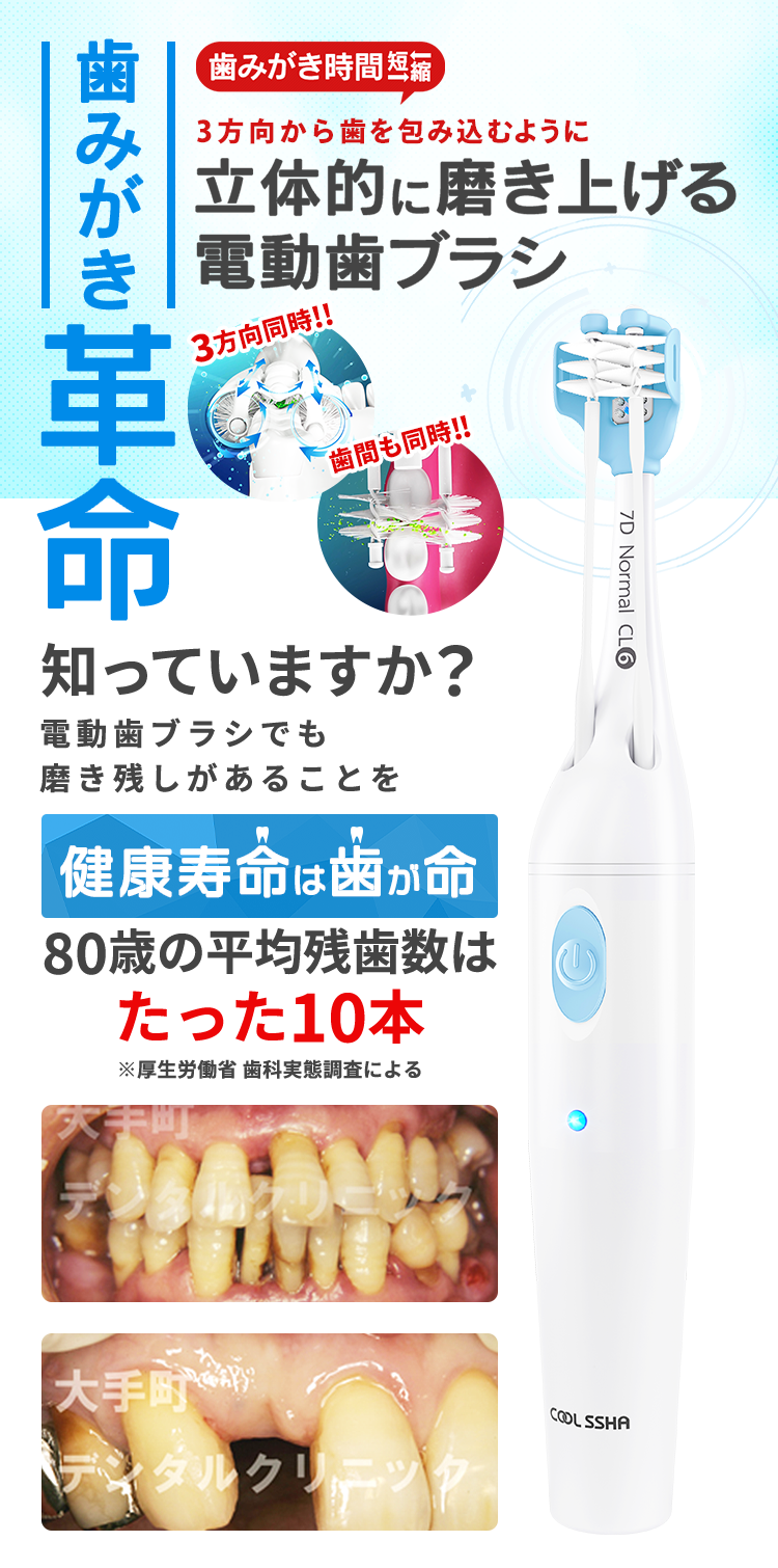 与え CSR-0001SV-ST COOLSSHA COOLSSHA替ブラシ 電動歯ブラシ シルバー 普通 美容・健康家電