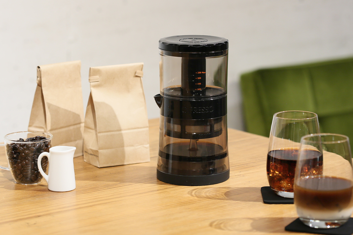 【先行予約開始】たった４分でコールドブリュー！遠心力で抽出する新発想のコーヒーメーカー「G-PRESSO（ジャイロプレッソ）」いよいよMakuake（マクアケ）に登場